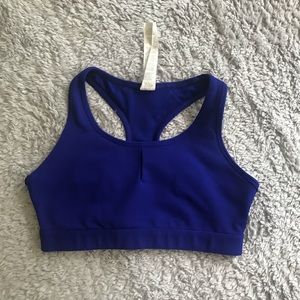 EUC Fabletics sports bra in Royal blue
